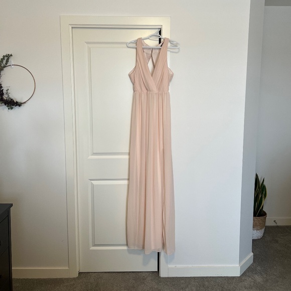 Blush/Nude TFNC London Bridesmaid Dress - Picture 1 of 4